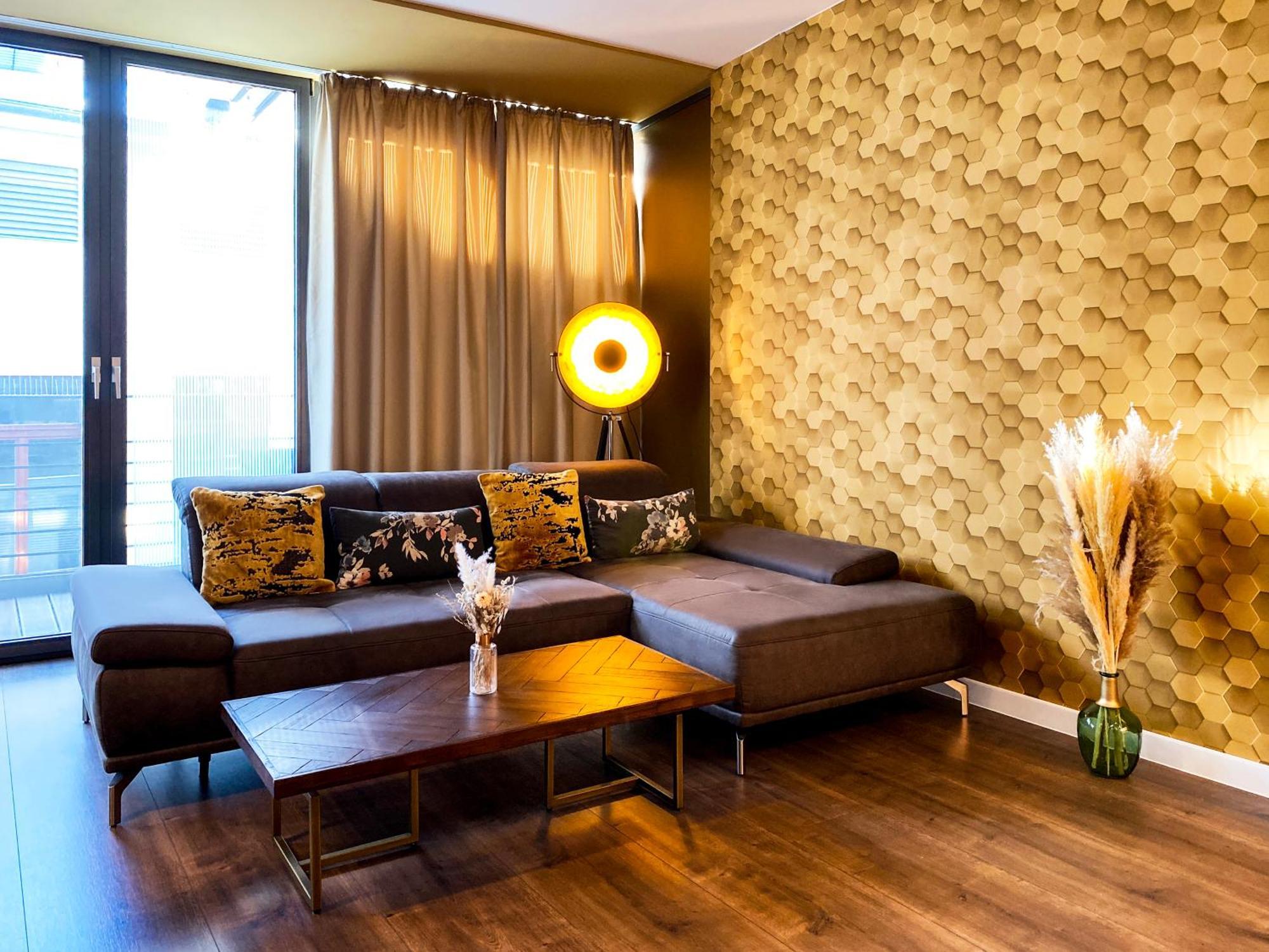 Exklusives Leipzig City Apartment Sunrise Exterior foto
