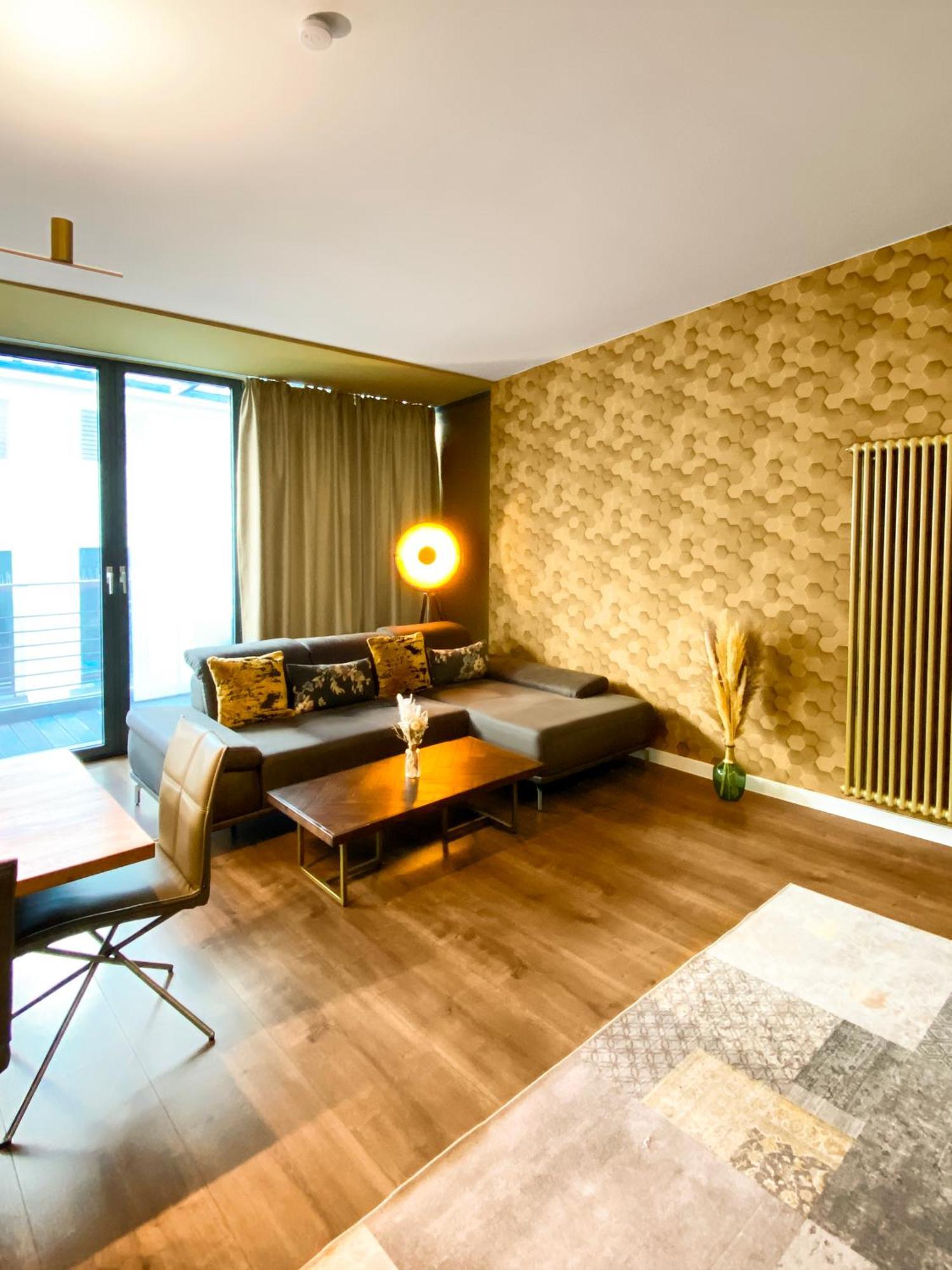Exklusives Leipzig City Apartment Sunrise Exterior foto