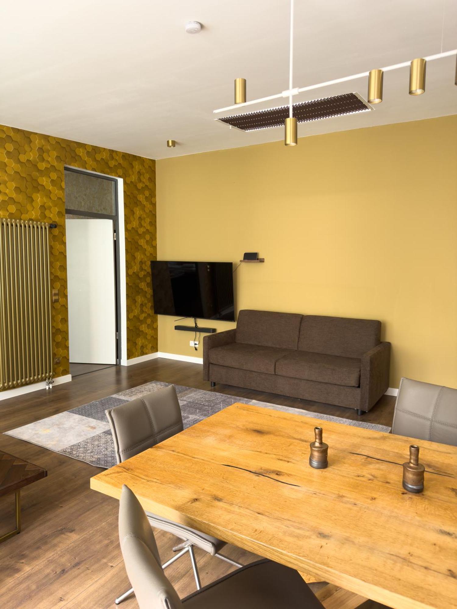 Exklusives Leipzig City Apartment Sunrise Exterior foto