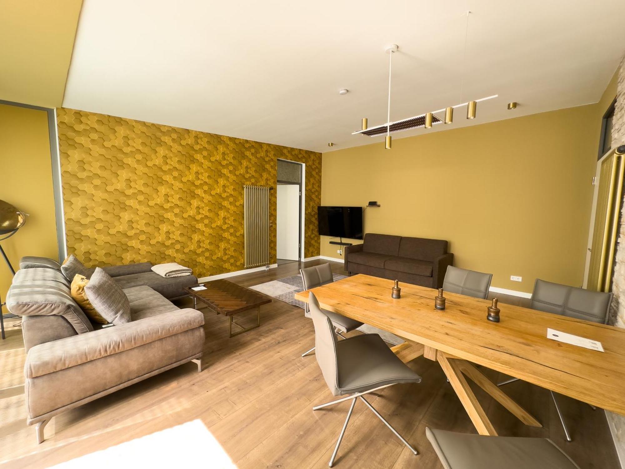 Exklusives Leipzig City Apartment Sunrise Exterior foto
