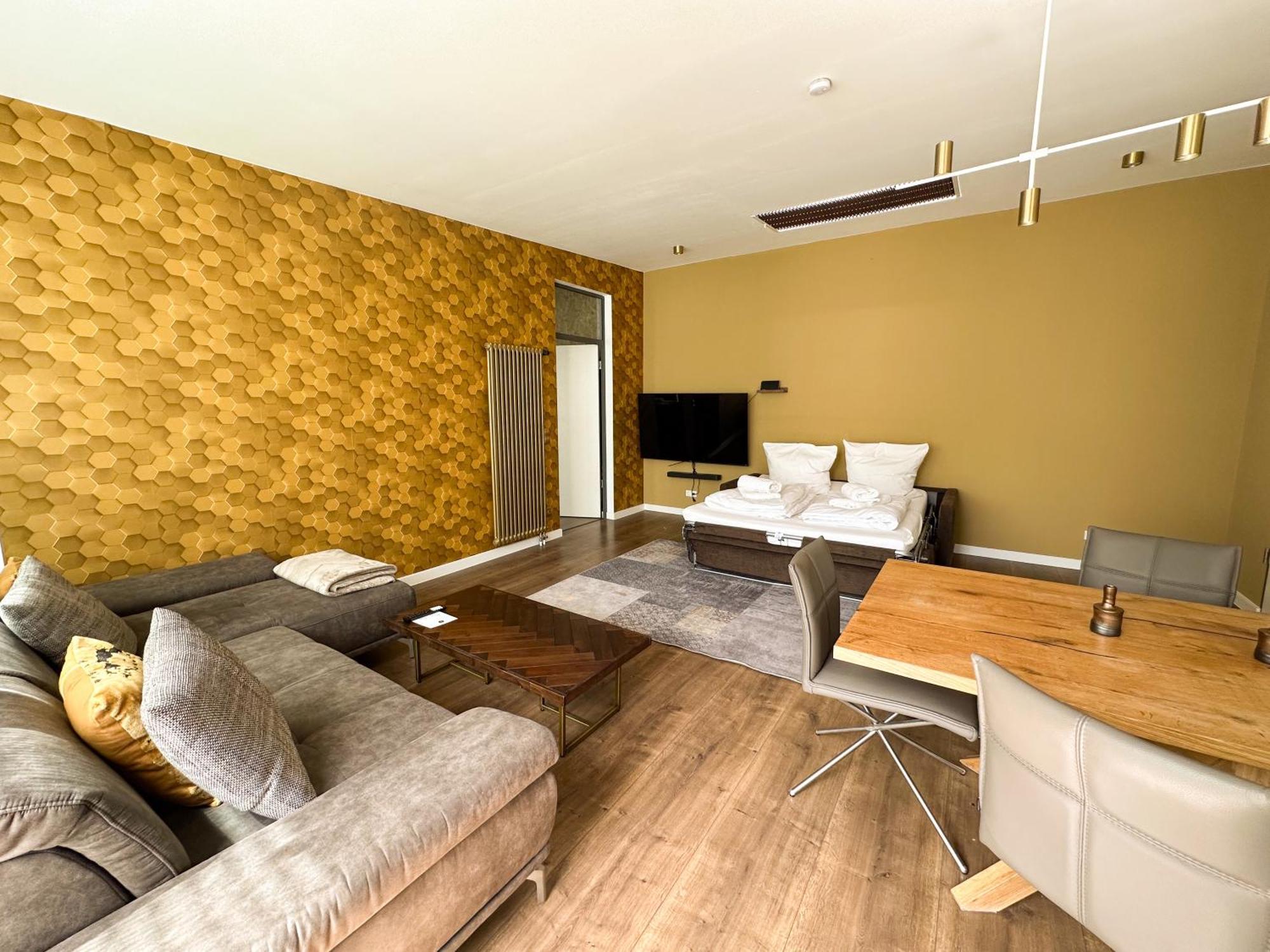 Exklusives Leipzig City Apartment Sunrise Exterior foto