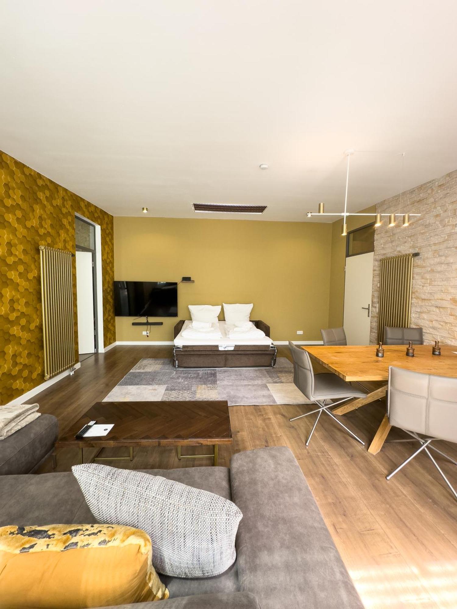 Exklusives Leipzig City Apartment Sunrise Exterior foto